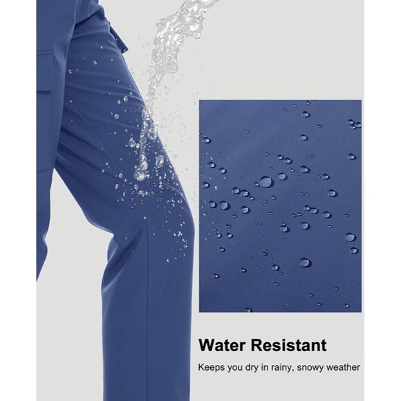 Magcomsen Women's Size XL Hiking Pants Fleece-Lined & Water-Resistant NWT - Picture 4 of 12